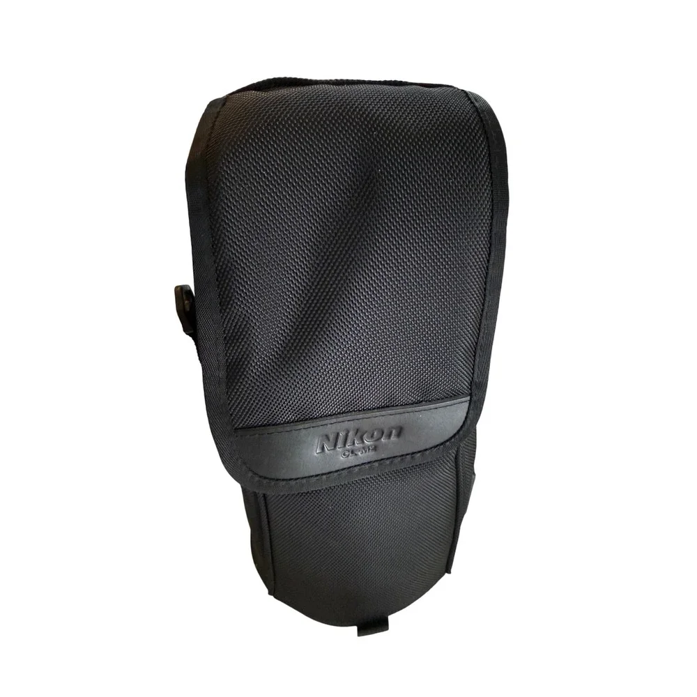 Nikon CL-M2 Camera Lens Case Black Nylon Padded Pouch